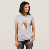Ein Apfel Am Tag Igel T-Shirt (Vorne ganz)