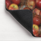 Ein Apfel am Tag... Mousepad (Ecke)