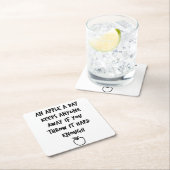 Ein Apfel am Tag Rechteckiger Pappuntersetzer (Vor Ort)