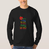 Ein Apfel am Tag T-Shirt (Vorderseite)