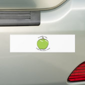 Ein Apfel ein Tag… Autoaufkleber (Auf Auto)
