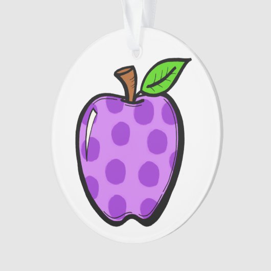 Ein Apfel für den Lehrer - Ornament - SRF (Vorderseite)