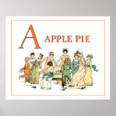 Ein Apfelkuchen: Apple Pie Poster (Vorne)