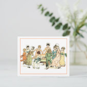 Ein Apfelkuchen: Apple Pie Postkarte (Stehend Vorderseite)