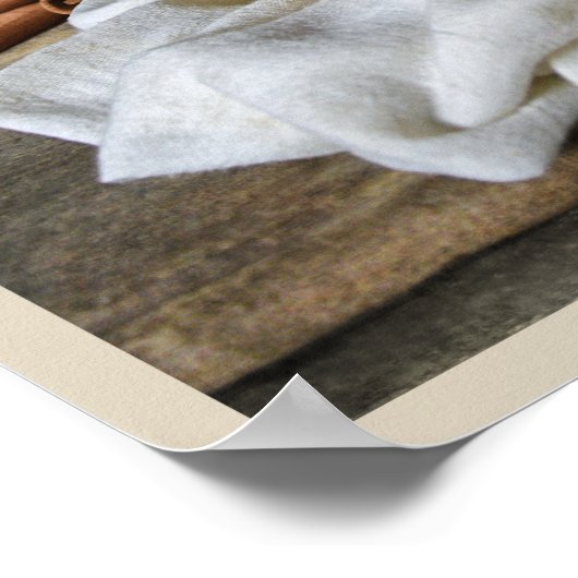 Ein Apfelkuchen Poster (Ecke)