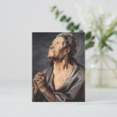 Ein Apostel von Jacob Jordaens Postkarte (Stehend Vorderseite)
