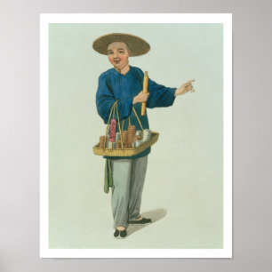 Ein Apotheker, Teller 26 von "Das Kostüm der China Poster