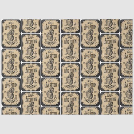 Ein Apotheker und ein Label der Serie Design 5 Seidenpapier (Vorderseite)