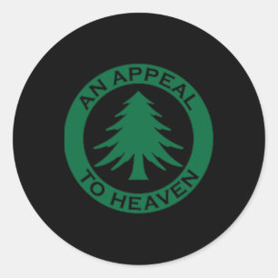 Ein Appeal To Heaven Flag Ne Baum Flagge Roundel N Runder Aufkleber