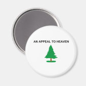 Ein Appell an die Flagge der amerikanischen Revolu Magnet (Vorderseite/Rückseite)