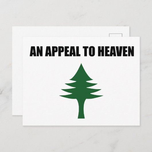 Ein Appell an die Himmelsflagge, die Fahne des Kie Postkarte (Vorne/Hinten)