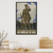 Ein Appell an Sie — Grenze Poster (Küche)
