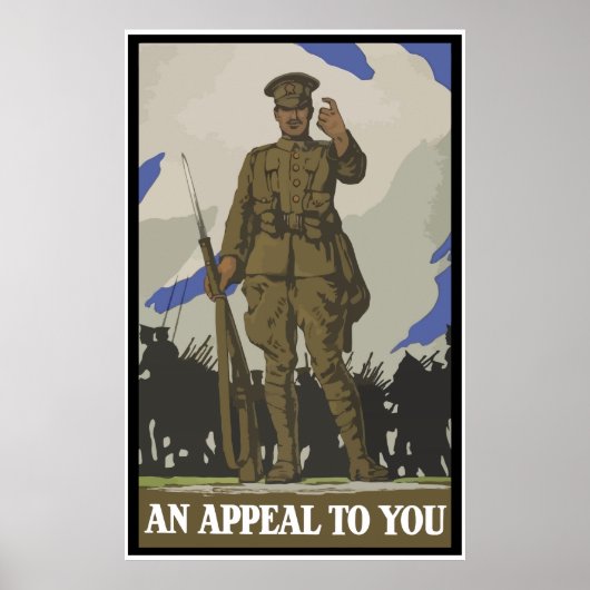 Ein Appell an Sie — Grenze Poster (Vorne)