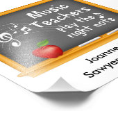 Ein Applaus für Musiklehrer Fotodruck (Ecke)