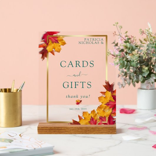 Ein Aquamarines und ungewöhnliches Gold Rustikale Acrylschild