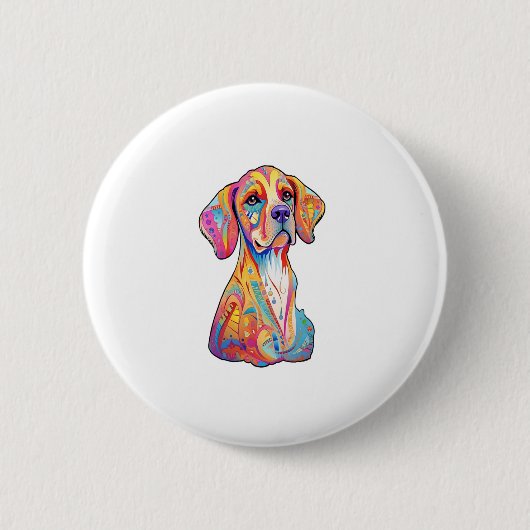 Ein Aquarell Button (Vorderseite)