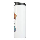 Ein Aquarell Thermosbecher (Nach rechts gedreht)
