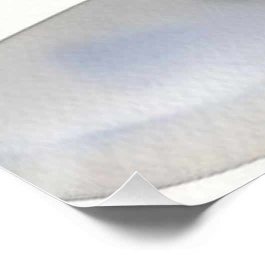 Ein Aquarell Zeichnend Spaghetti Bolognese Poster (Ecke)