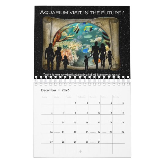 Ein Aquarium Besuch in der Zukunft? Kalender (Dez 2026)