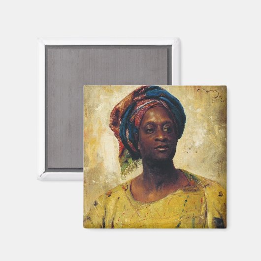 Ein Araber in der Türkei Magnet (Vorderseite/Rückseite)