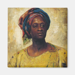 Ein Araber in einem Turban Magnet