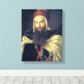 Ein arabischer Chef Leinwanddruck (Insitu (Holzboden))