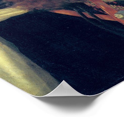 Ein arabischer Chef Poster (Ecke)