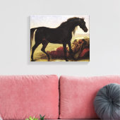 Ein arabisches Pferd Leinwanddruck (Insitu (Wohnzimmer))