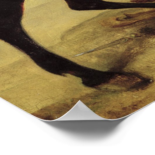 Ein arabisches Pferd Poster (Ecke)