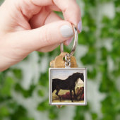 Ein arabisches Pferd Schlüsselanhänger (Hand)