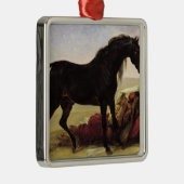 Ein arabisches Pferd Silbernes Ornament (Rechts)