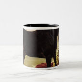 Ein arabisches Pferd Zweifarbige Tasse (Mittel)