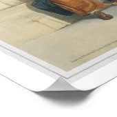 Ein arabisches Scheich-Rauchen, Illustration aus " Poster (Ecke)