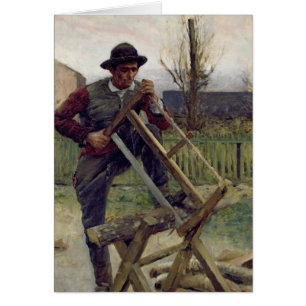 Ein Aragonese Holzfäller, 1876