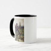 Ein Aragonese Holzfäller, 1876 Tasse (Vorderseite Links)