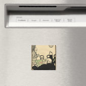Ein Arbeitgeber hat einen seiner Mitarbeiter Magnet (In Situ (Geschirrspüler))