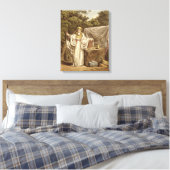 Ein Arch Druid in seinem gerichtlichen Gewohnheits Leinwanddruck (Insitu (Schlafzimmer))