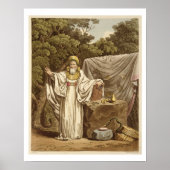 Ein Arch Druid in seinem gerichtlichen Gewohnheits Poster (Vorne)