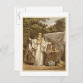 Ein Arch Druid in seinem gerichtlichen Gewohnheits Postkarte (Vorne/Hinten)