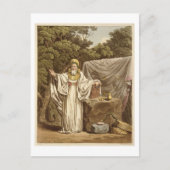 Ein Arch Druid in seinem gerichtlichen Gewohnheits Postkarte (Vorderseite)