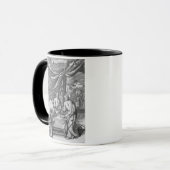 Ein Argument zwischen Kartographen, Illustration Tasse (Vorderseite Links)