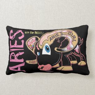 ein #ARIES MÄDCHEN-Entwurf durch UNHÖFLICHES Lendenkissen