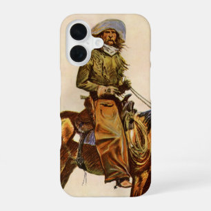 Ein Arizona Cowboy von Remington, Vintage Western iPhone 16 Hülle