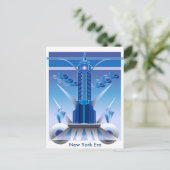 Ein Art Deco Postcard Postkarte (Stehend Vorderseite)