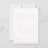 Ein Art Deco zum 50. Geburtstag Einladung (Rückseite)