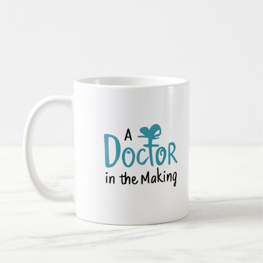 Ein Arzt in der Ausbildung Kaffeetasse (Links)