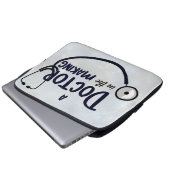 Ein Arzt in der Herstellung Laptopschutzhülle (Vorne Knopf)