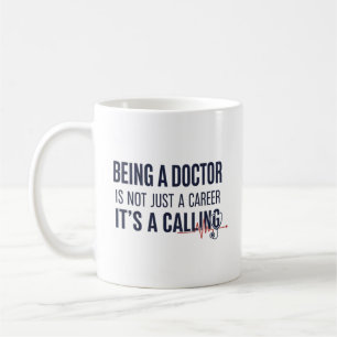 Ein Arzt zu sein ist eine Berufung Fetter Medizini Kaffeetasse