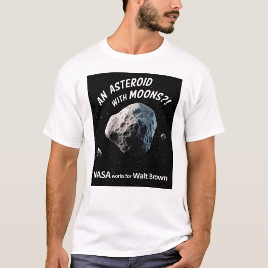 Ein Asteroid mit Monden HPT T-Shirt (Vorderseite)