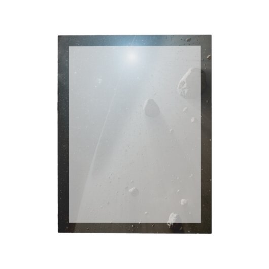 Ein Asteroidengürtel rund um den hellen Star Vega. Notizblock (Rotiert)